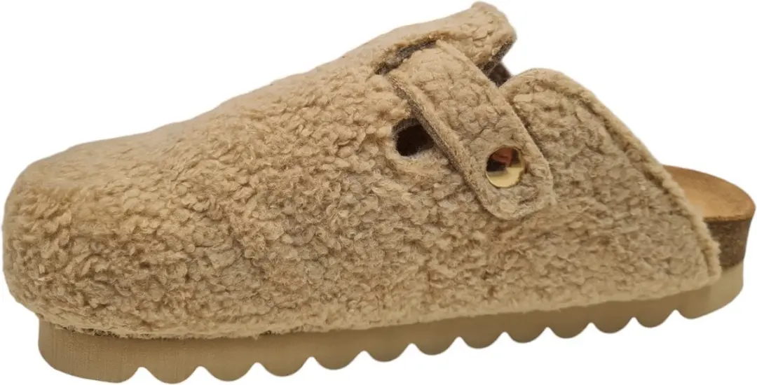 Longo 1135601 Natur * Dames Pantoffels - Beige - 40 - afbeelding 4 van 4