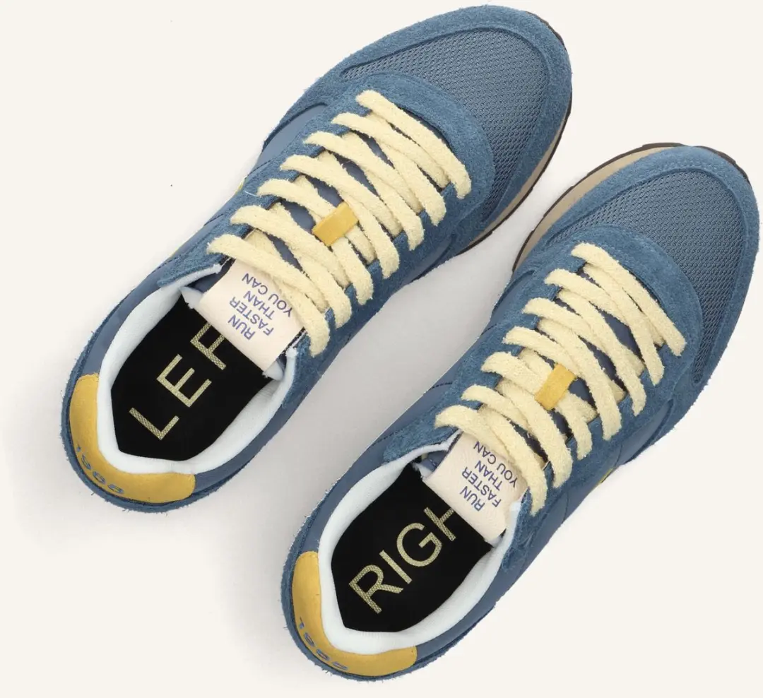 Sun68 Tom Vintage Sneakers - Blauw 41 - afbeelding 5 van 6
