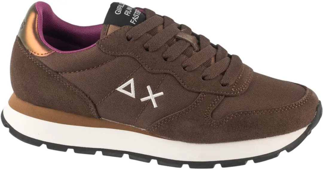 SUN68 Ally Solid, Vrouwen, Bruin, Sneakers, maat: 37