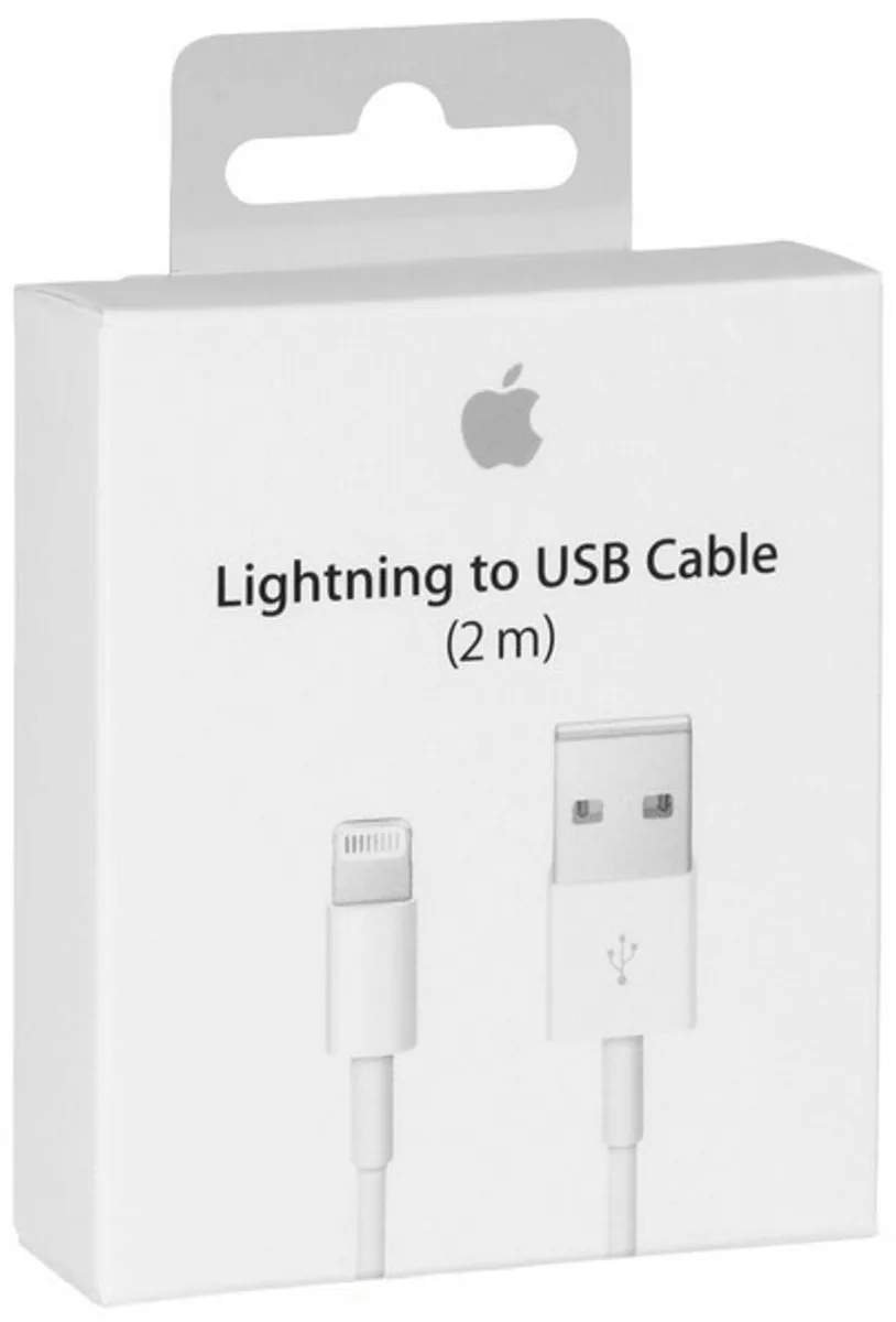 Apple USB naar Lightning Kabel 2m - Wit