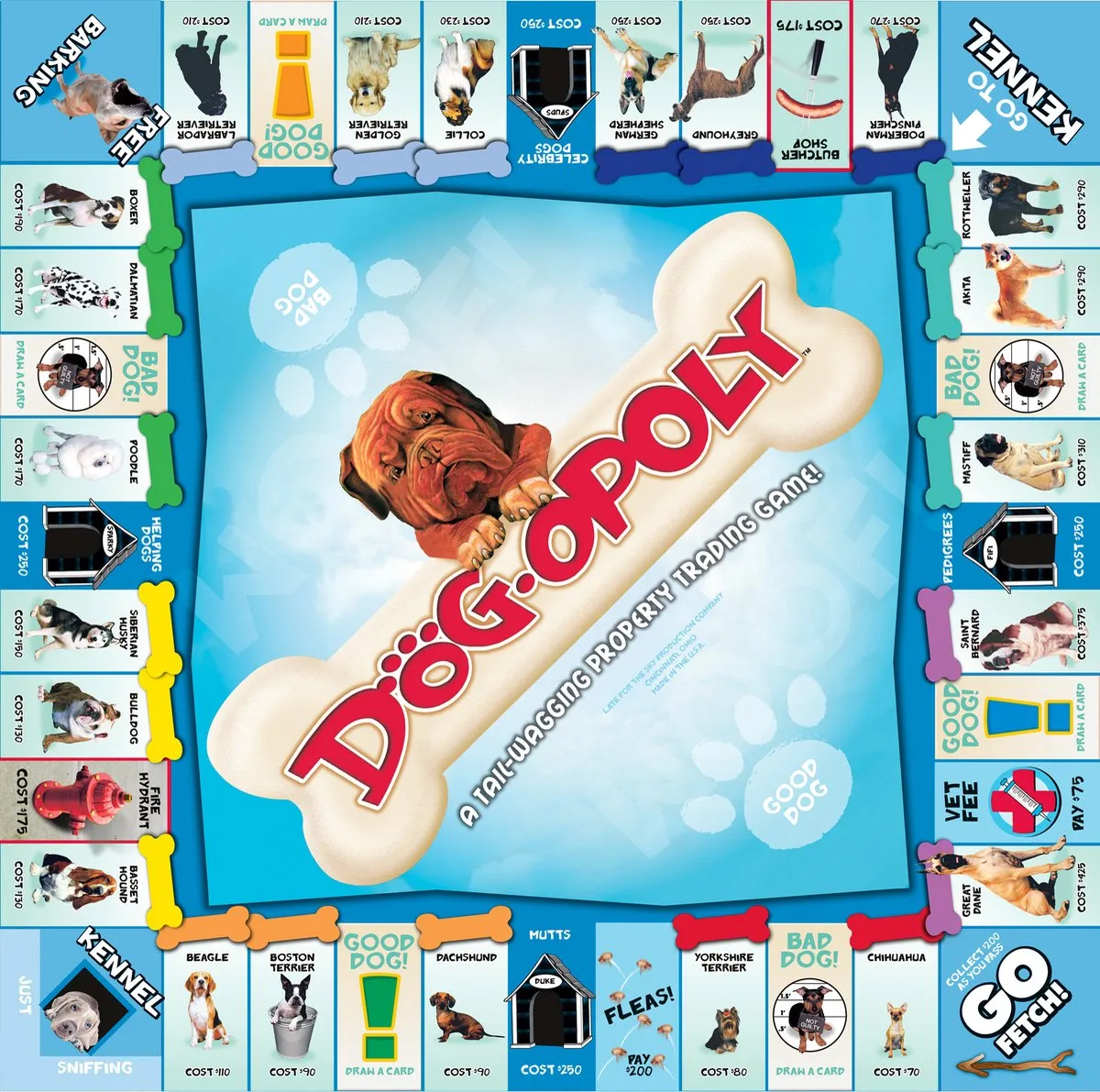 Monopoly Dog-Opoly Bordspel - 2-6 Spelers