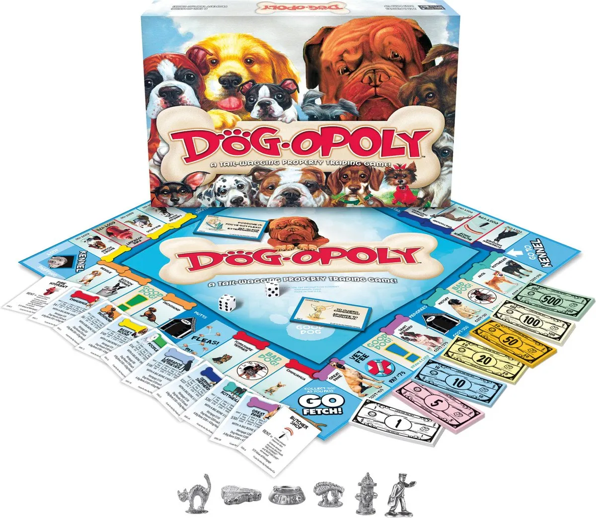 Monopoly Dog-Opoly Bordspel - 2-6 Spelers