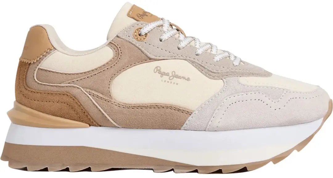 Pepe Jeans Freya Lea Schoenen Beige EU 39 Vrouw
