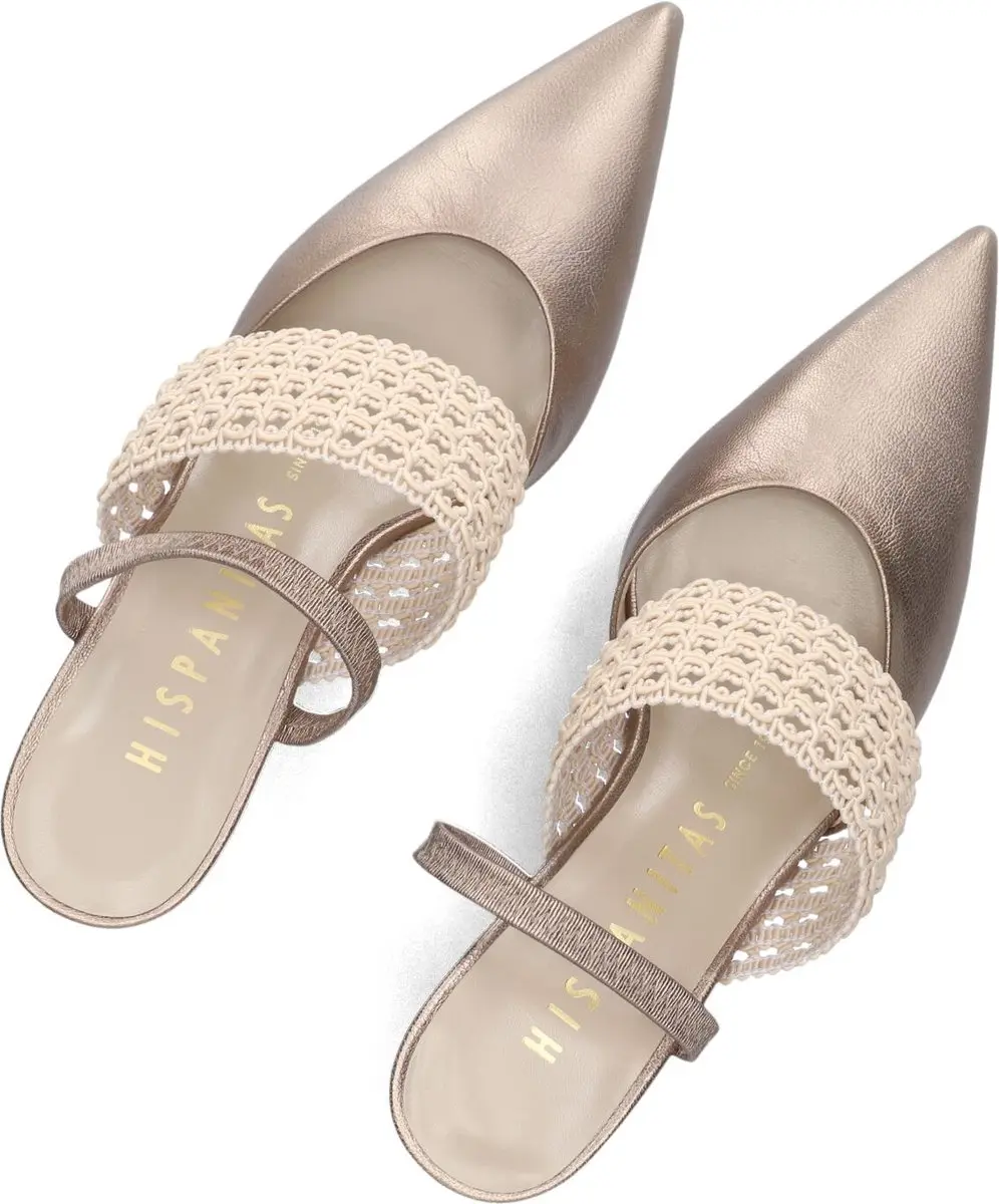 Hispanitas Giorgia Slides HV264779 Taupe - afbeelding 3 van 6