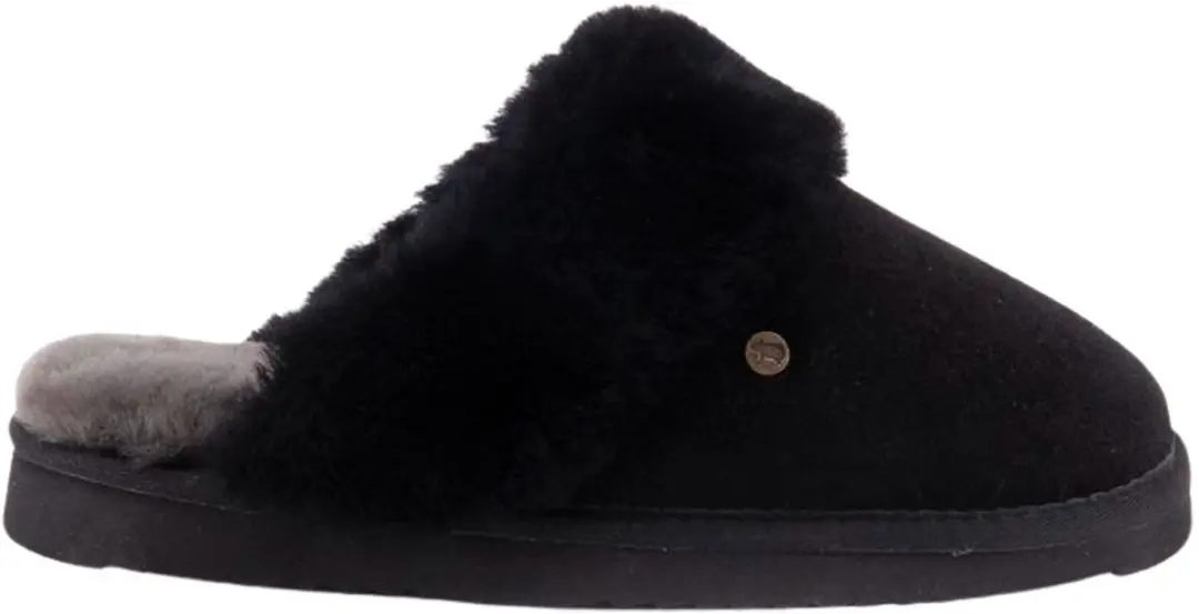 Warmbat Flurry Kids Pantoffels - Sloffen - Meisjes - Zwart - Maat 28