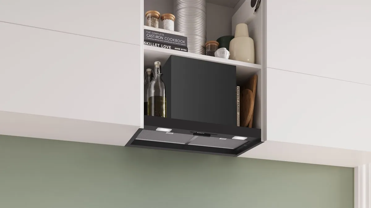 Bosch DBB63BC60 Afzuigkap 60cm - 384 m³/u - Zwart