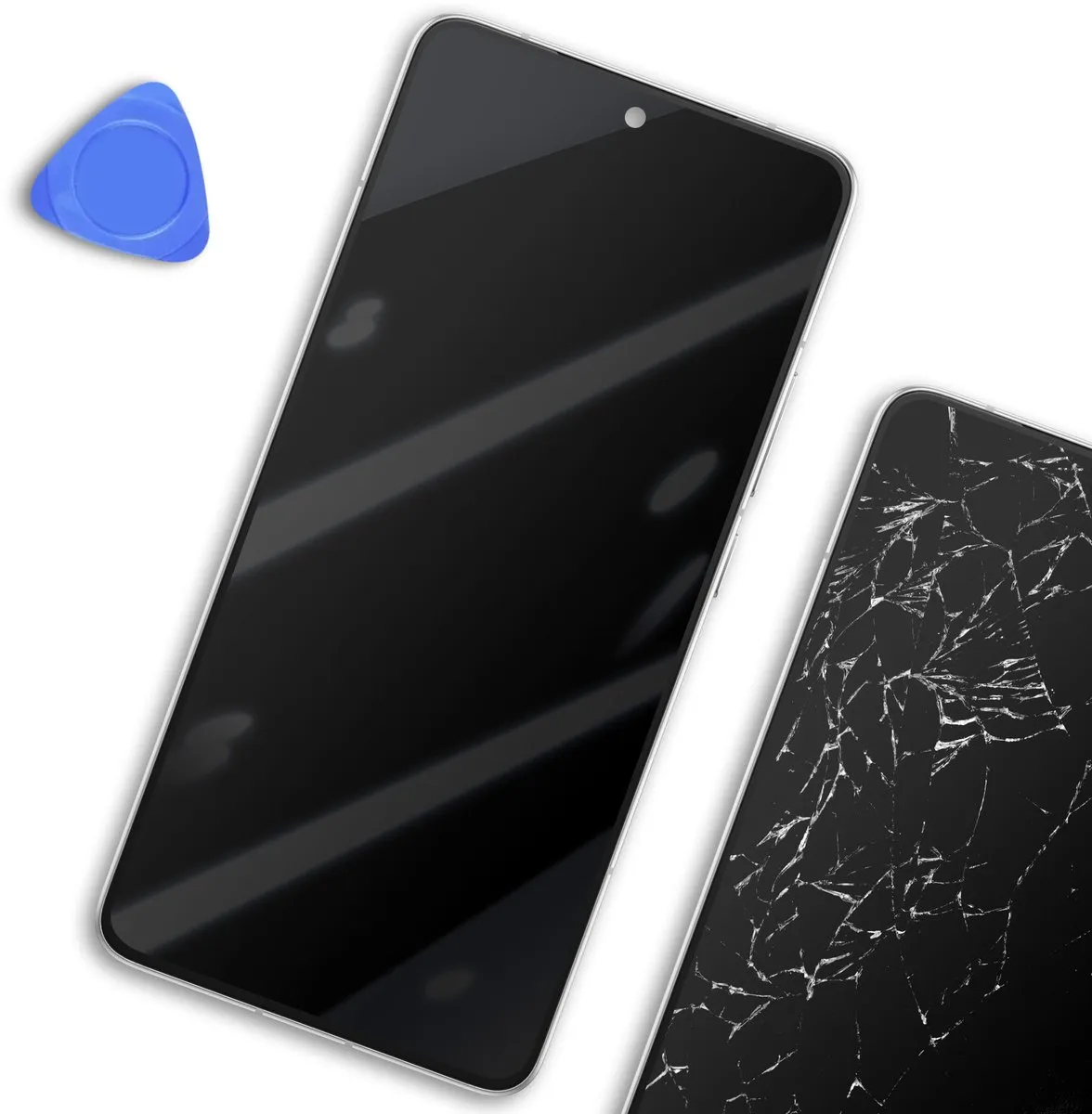Xiaomi Poco F7 Pro AMOLED Schermset - Zilver