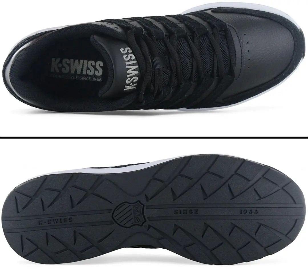 K-Swiss Vista Trainer Heren Sneakers - Zwart - afbeelding 5 van 6
