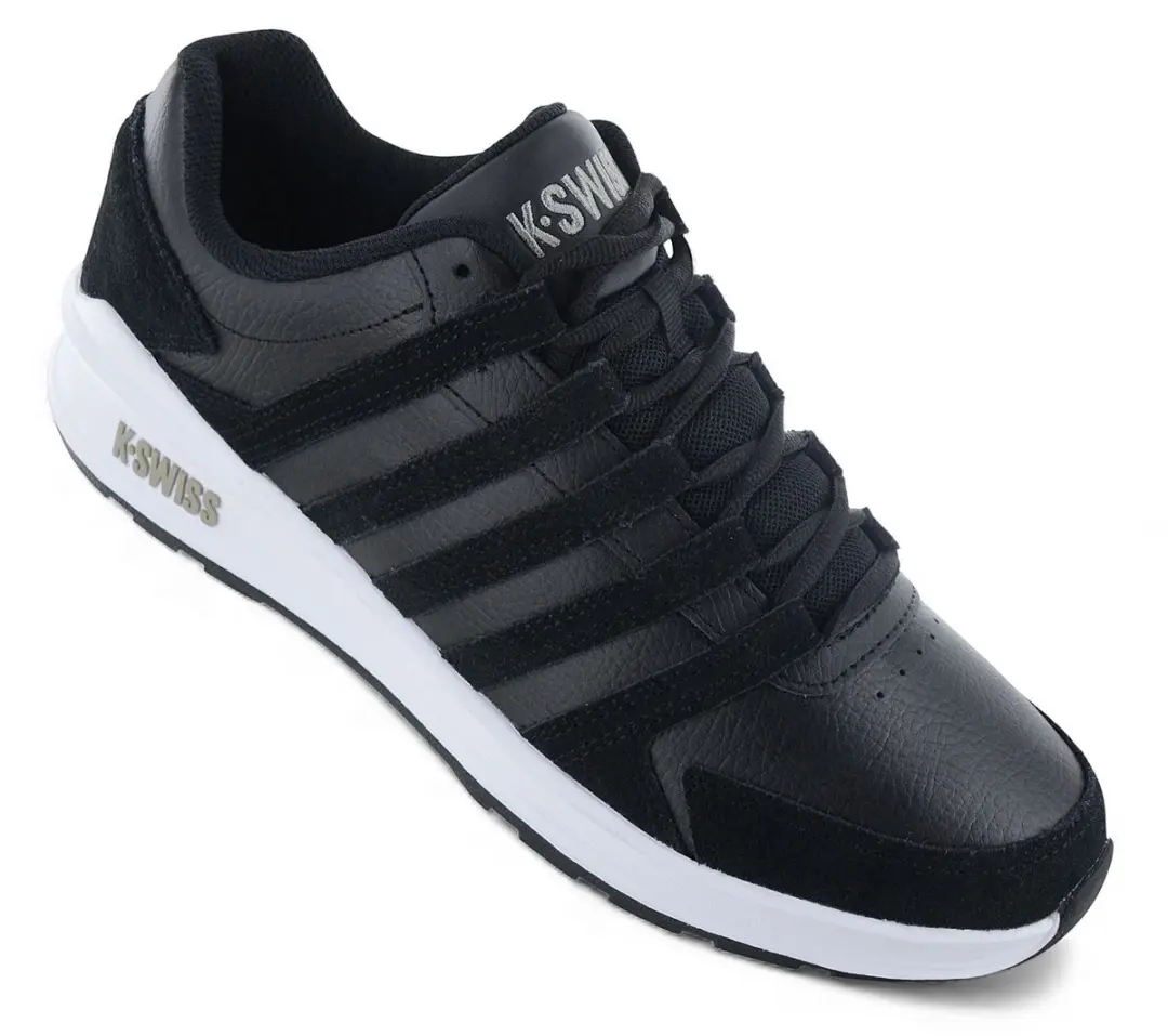 K-Swiss Vista Trainer Heren Sneakers - Zwart - afbeelding 6 van 6