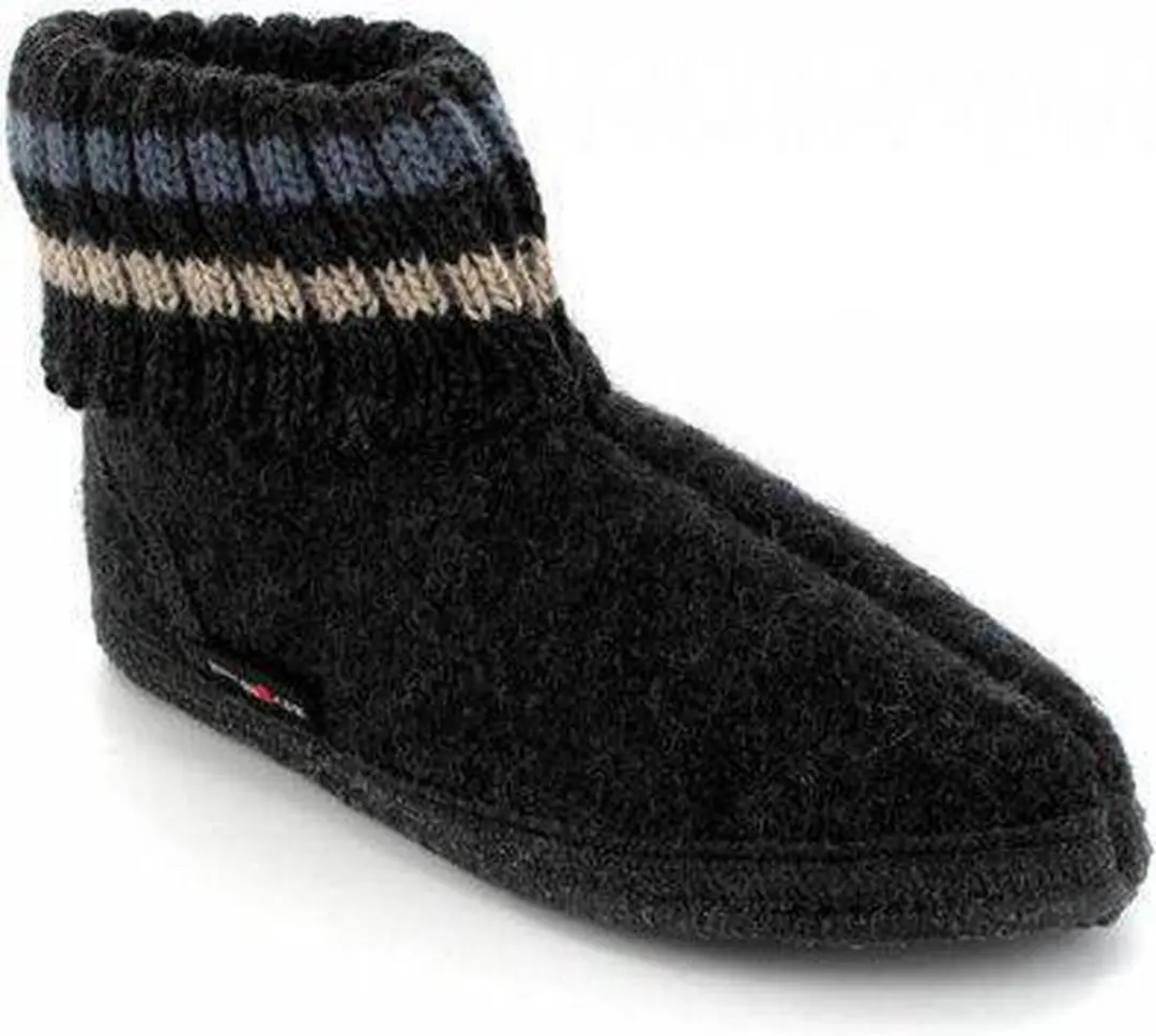 Haflinger sok pantoffel Paul grafhit maat 50