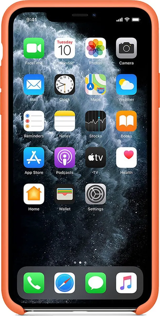 Apple Siliconen Hoesje iPhone 11 Pro Max MY112ZM/A - Oranje