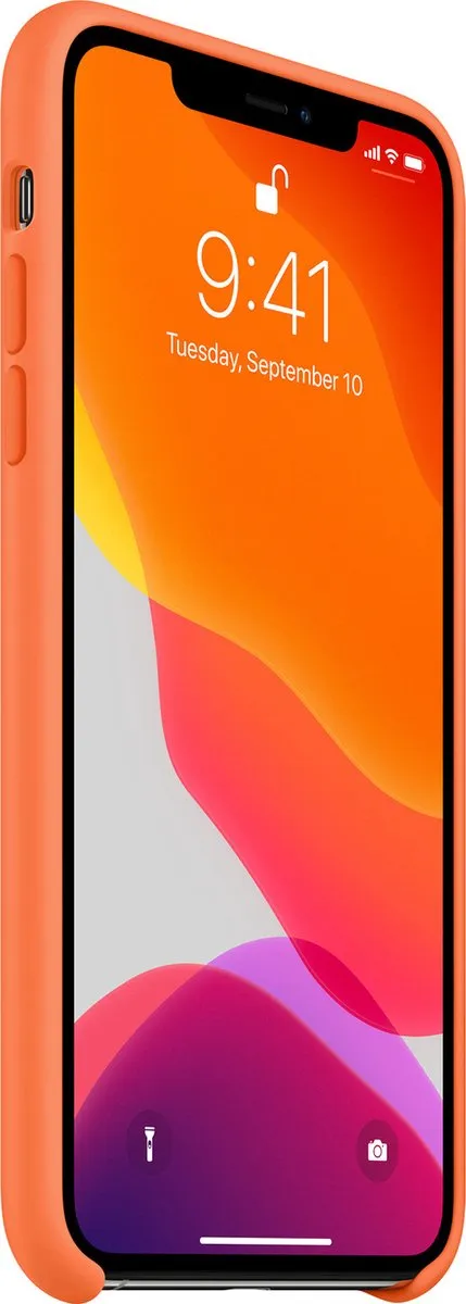 Apple Siliconen Hoesje iPhone 11 Pro Max MY112ZM/A - Oranje