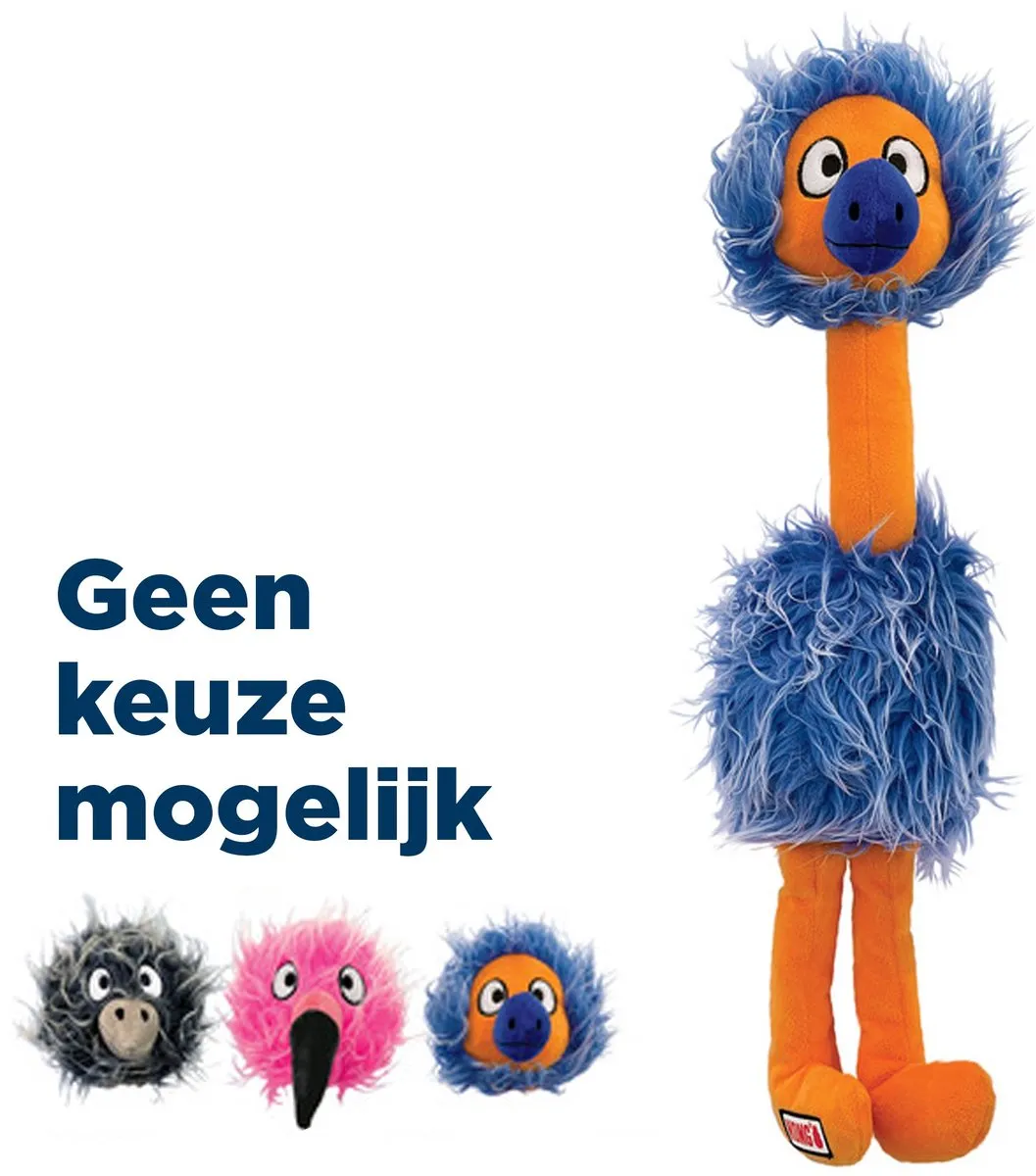 KONG Comfort Jumbo Birds Vogel - Assorti