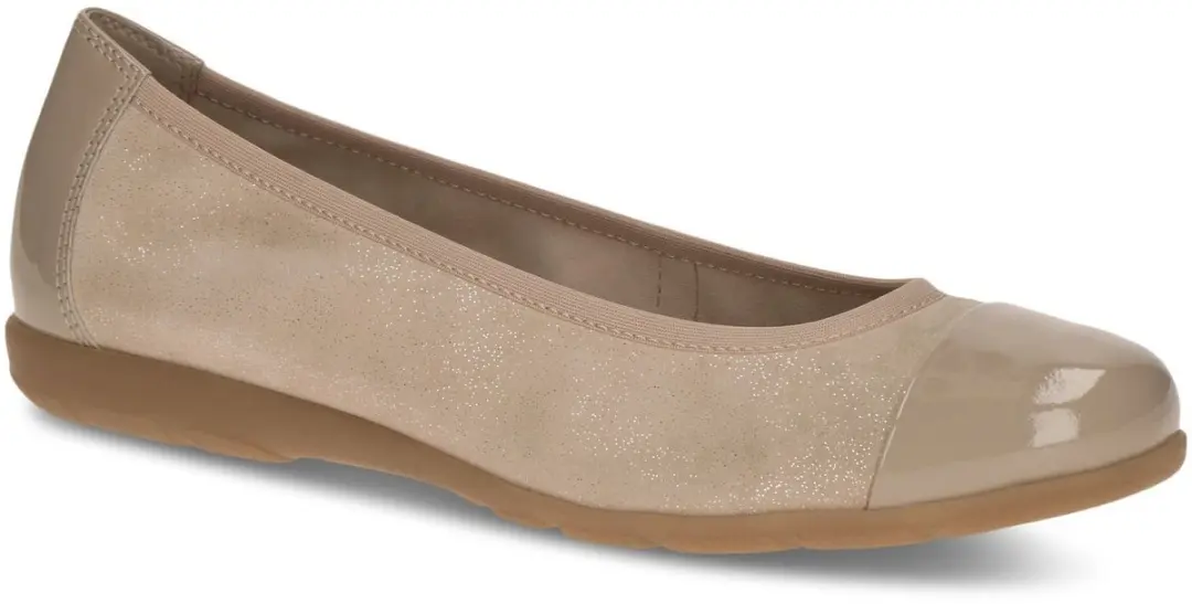 Caprice Dames Ballerina 9-22152-42 336 G-breedte Maat: 36 EU