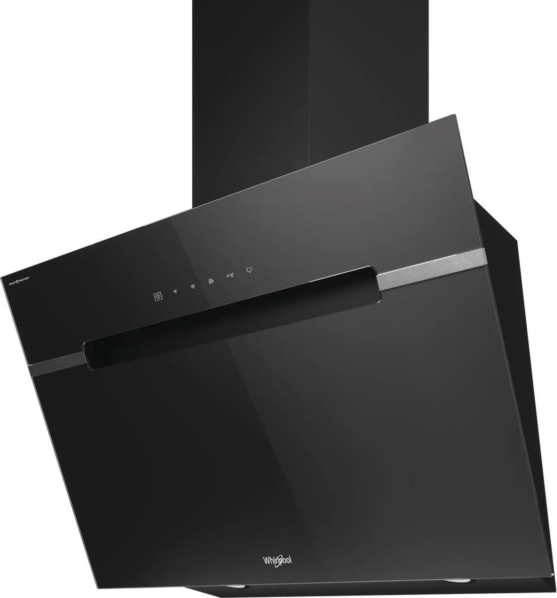 Whirlpool WHVS 91F LT DP Afzuigkap 570m³/u - Zwart - afbeelding 6 van 6