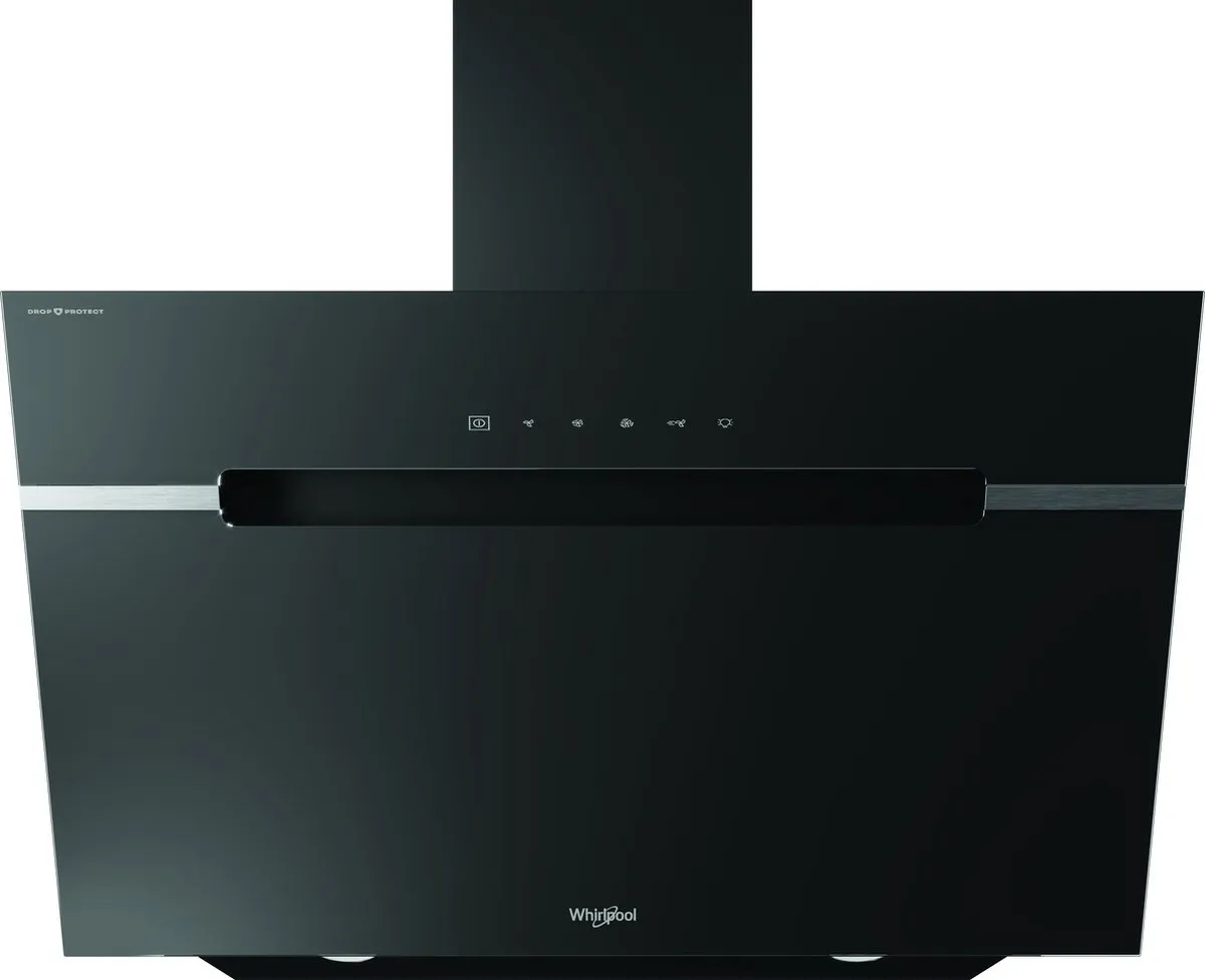 Whirlpool WHVS 91F LT DP Afzuigkap 570m³/u - Zwart