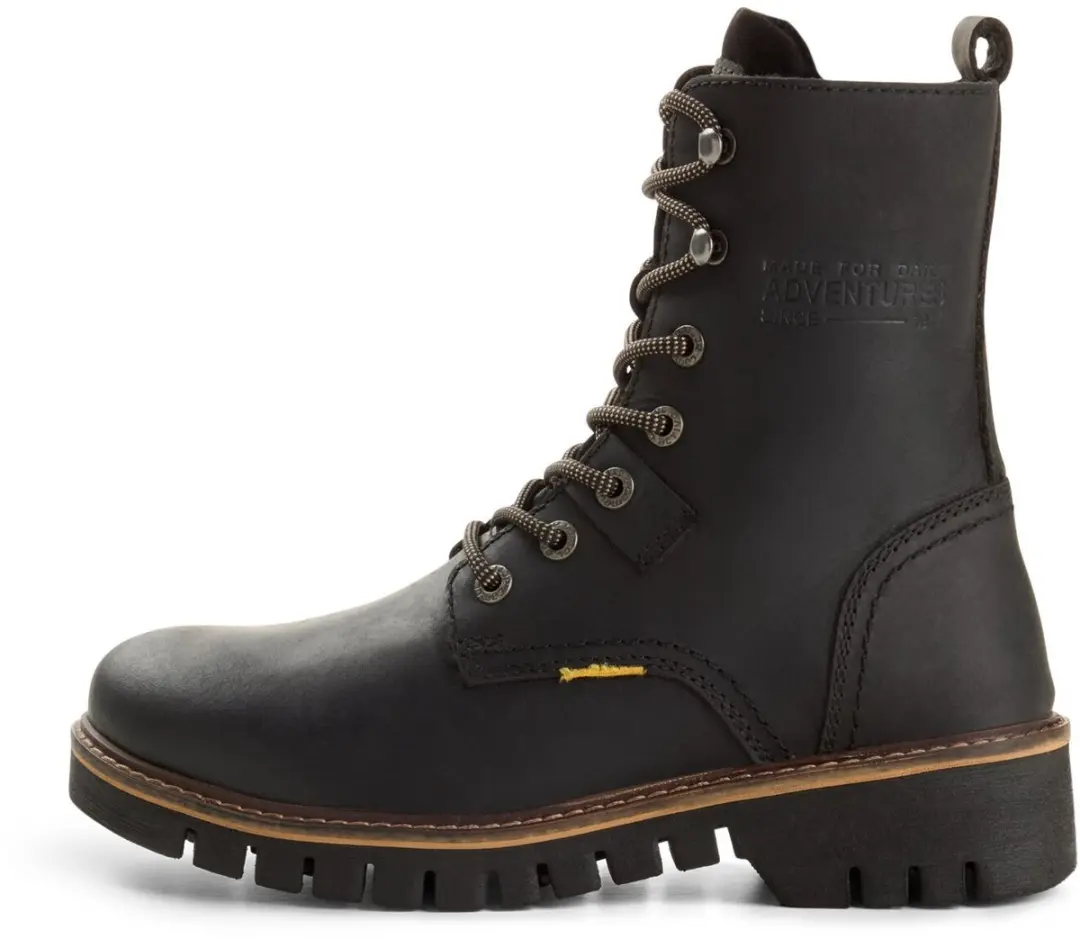 camel active Enkelboot van echt leer