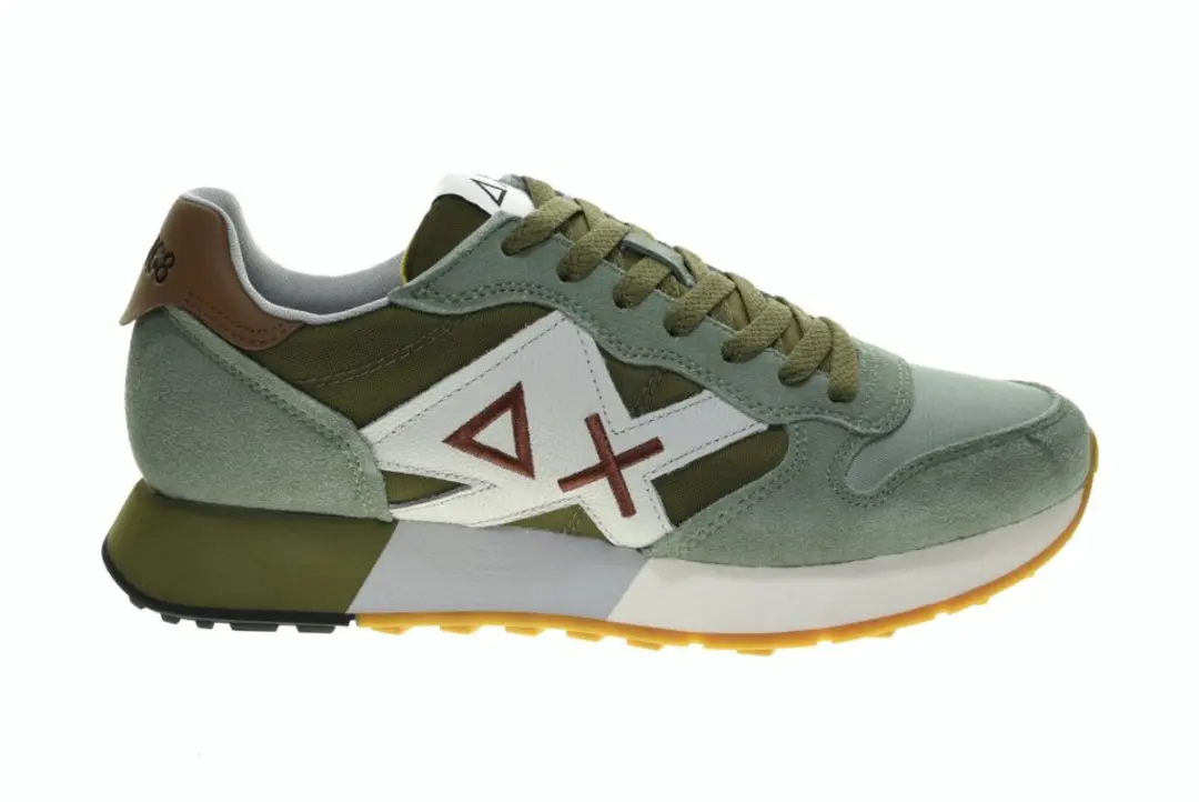 Sun68 Khaki Groen Sneakers Heren maat 42