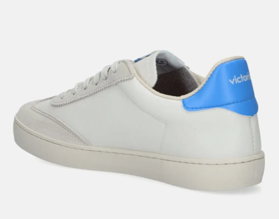 Victoria Dames Sneaker Wit/blauw