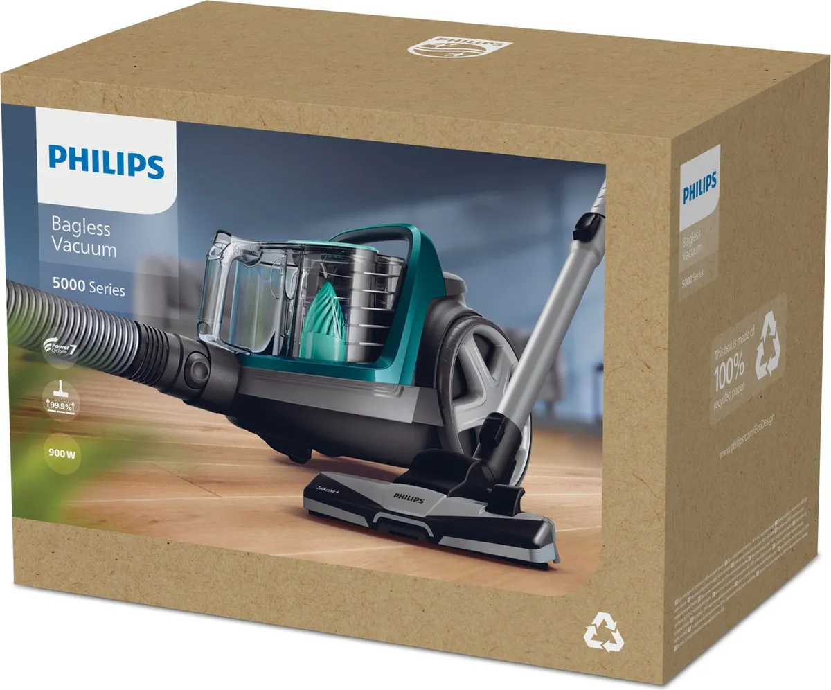 Philips FC9555/09 Stofzuiger 900W - 1.5L Groen