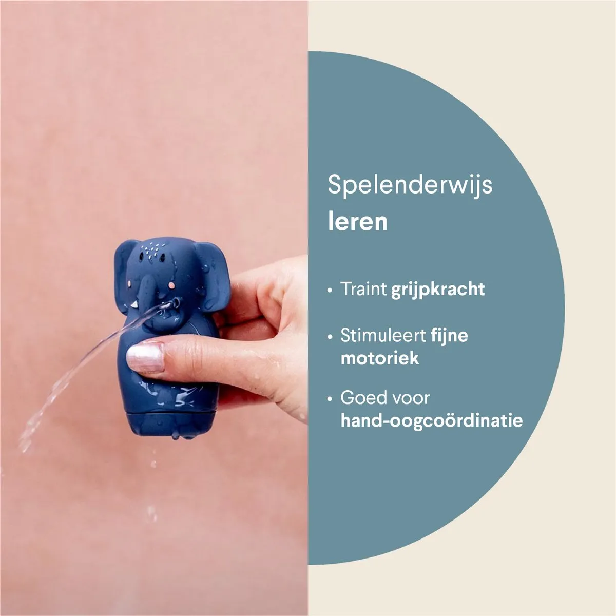 Trixie Mrs. Elephant & Mr. Crocodile Badspeelgoed