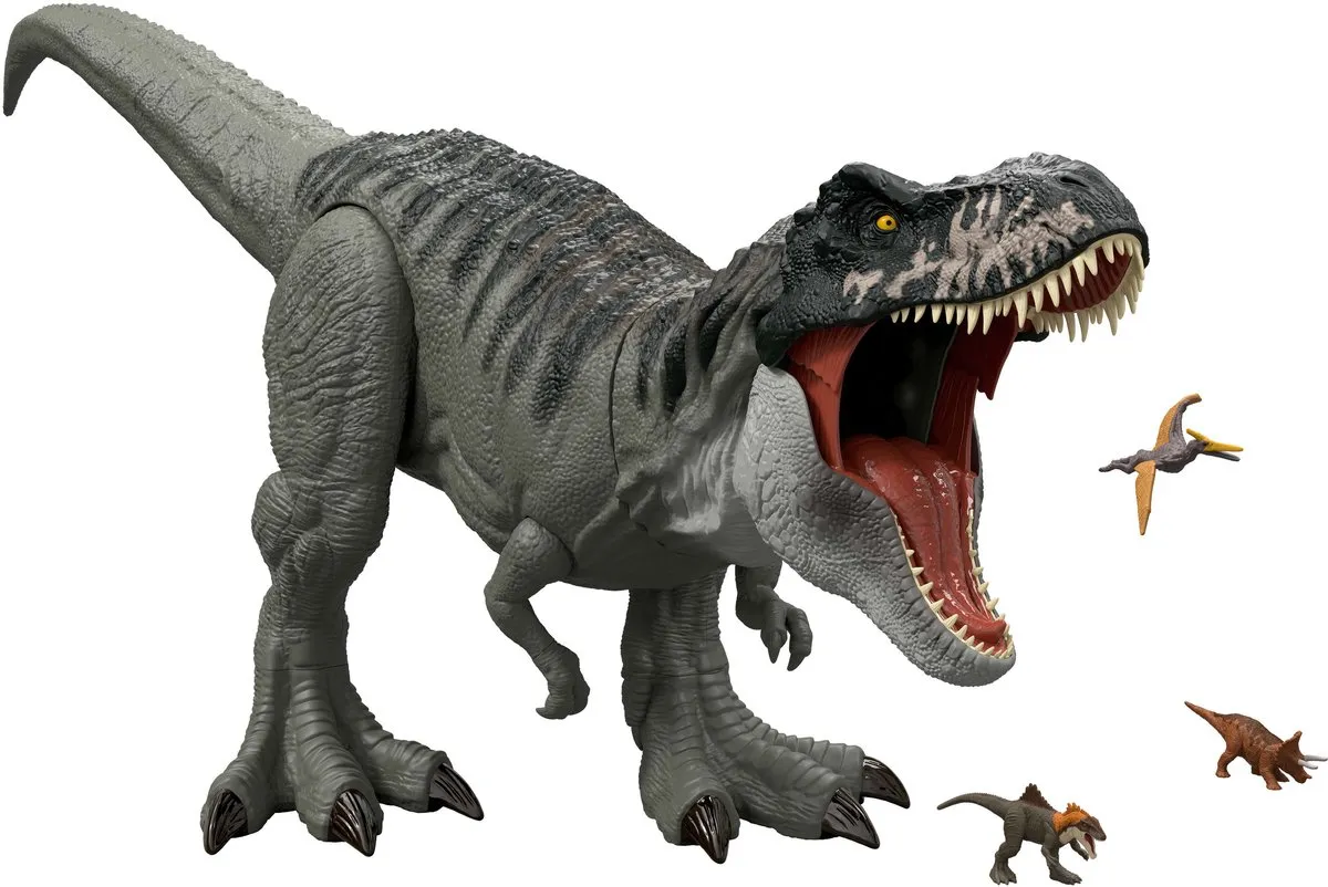 Jurassic World Superkolossale T-Rex JGB52 - Meerkleurig - afbeelding 4 van 6
