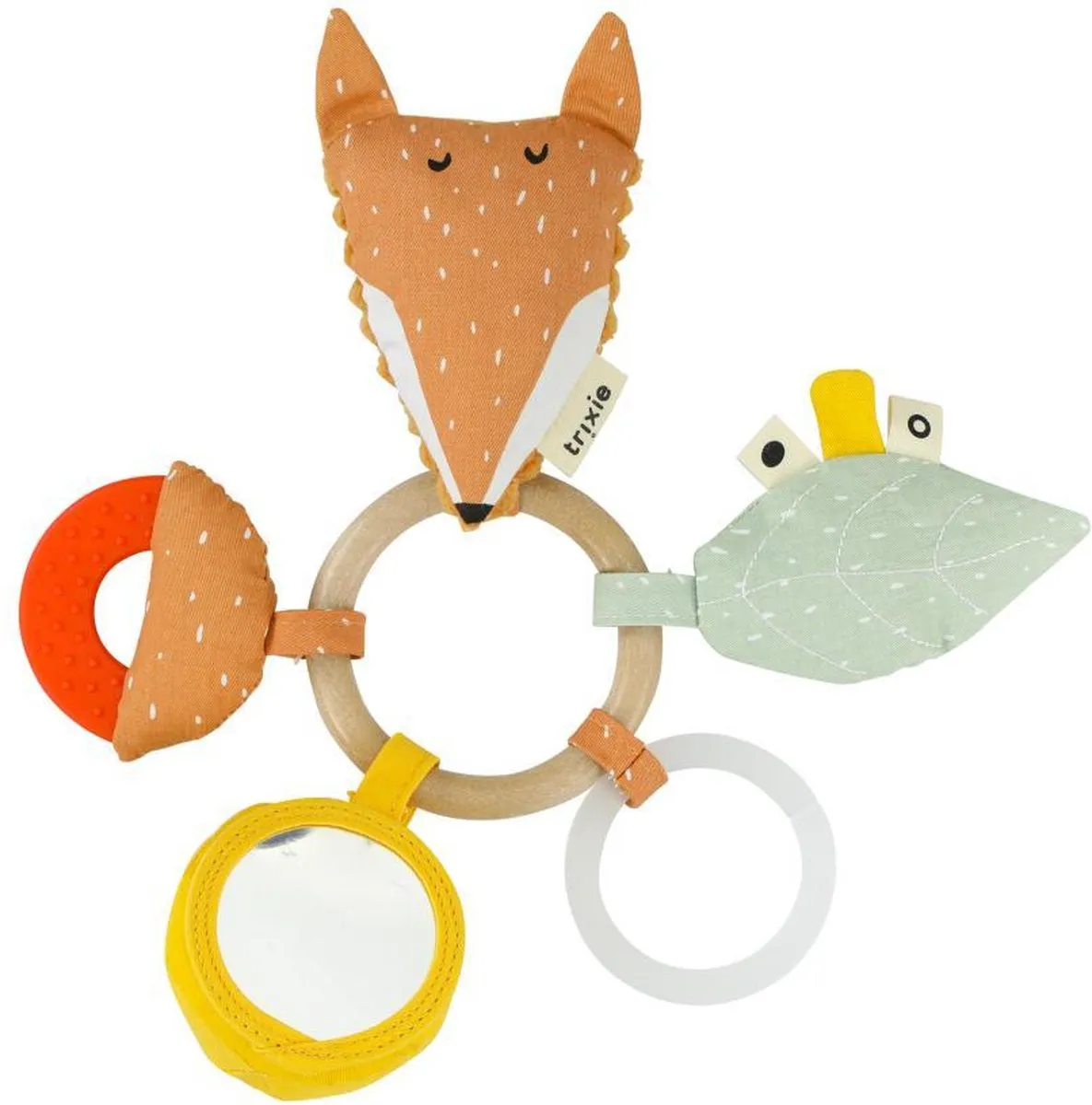 Trixie Activiteitenring Mr. Fox - Hout & Silicone