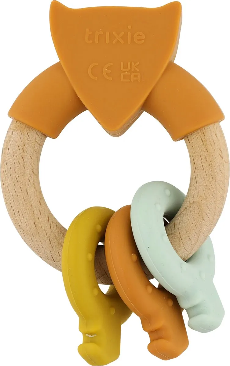 Trixie Activiteitenring Mr. Fox - Hout & Silicone