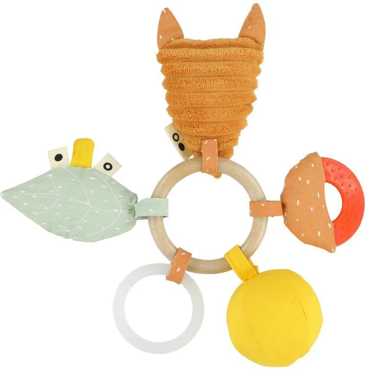 Trixie Activiteitenring Mr. Fox - Hout & Silicone