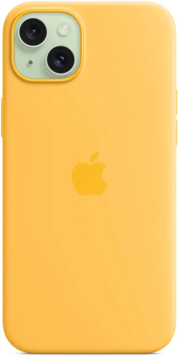 Apple Silicone Backcover MagSafe MWNF3ZM/A - Geel