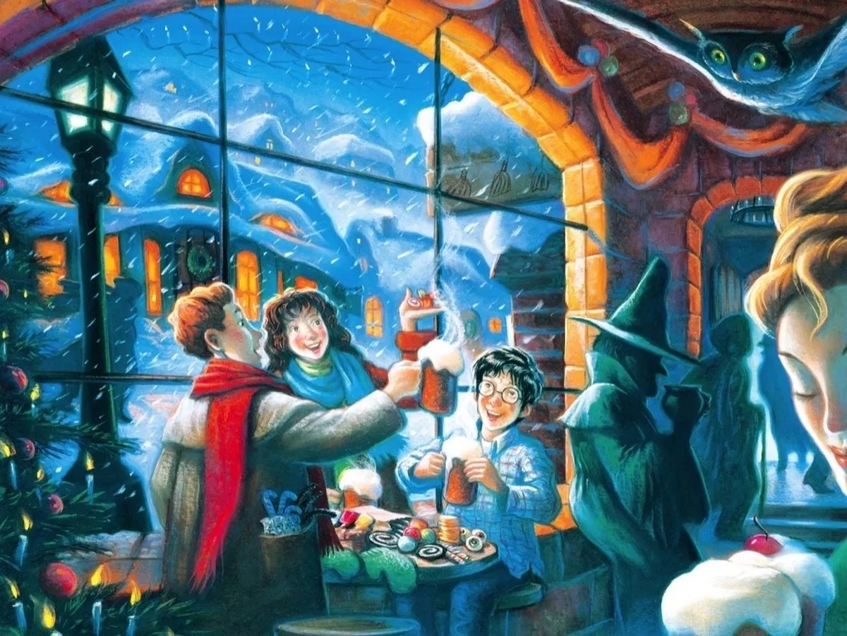 The New York Puzzle Company Three Broomsticks Puzzel 500 Stuks - Multi