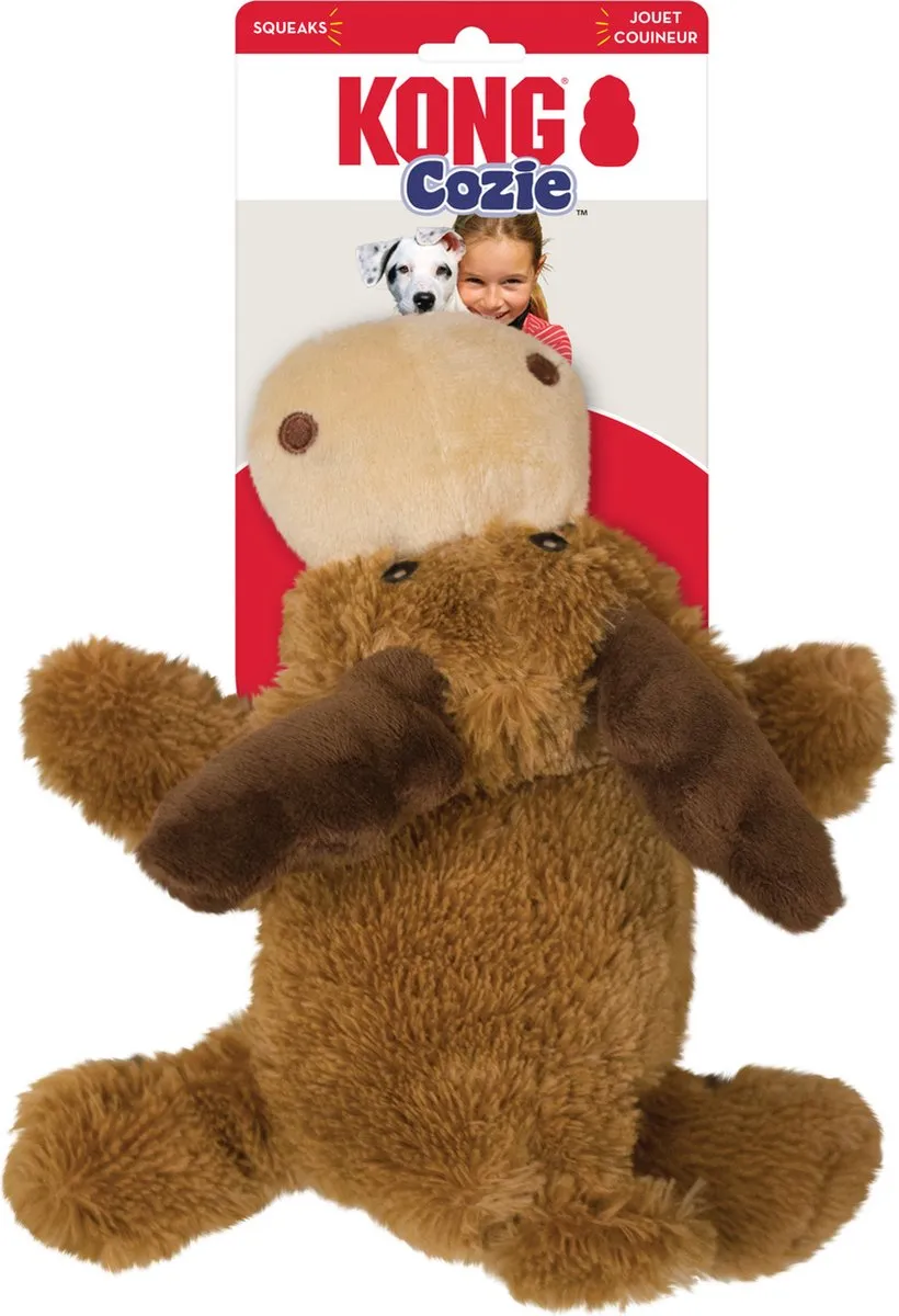 KONG Cozie Mavin Eland XL - 30,5x36x12cm - Bruin