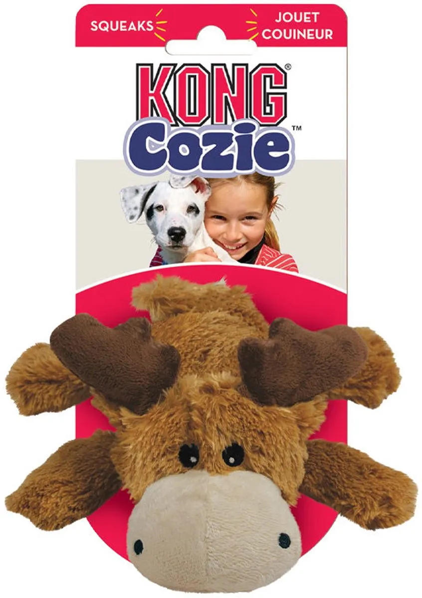 KONG Cozie Mavin Eland XL - 30,5x36x12cm - Bruin