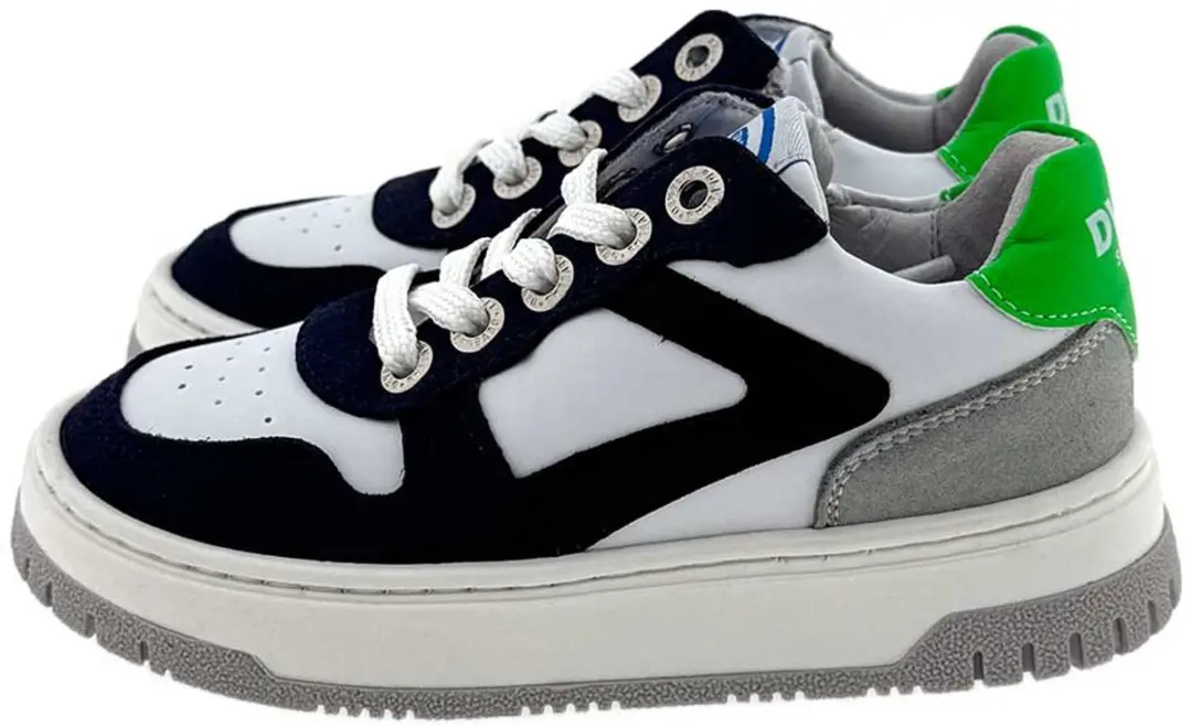 Develab 45451 sneaker blauw / combi, 31