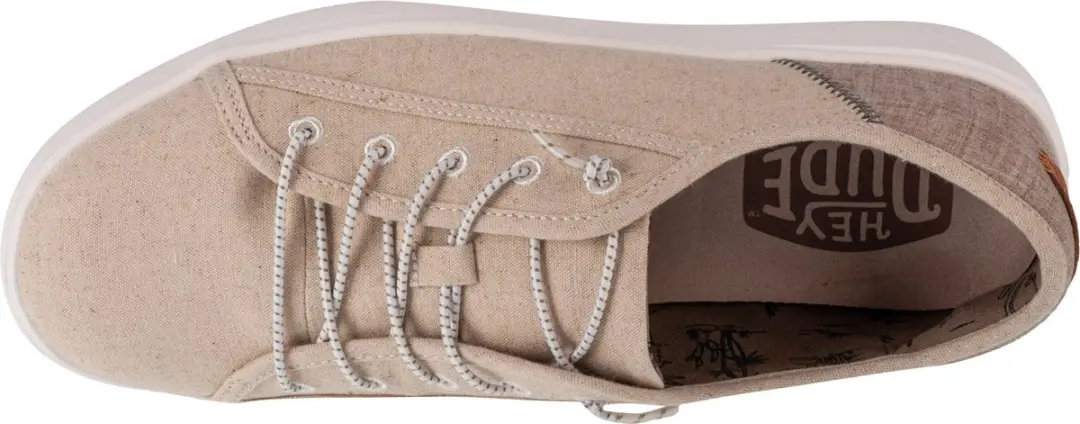 Hey Dude Craft Linen Sneakers Beige 39 - afbeelding 3 van 5