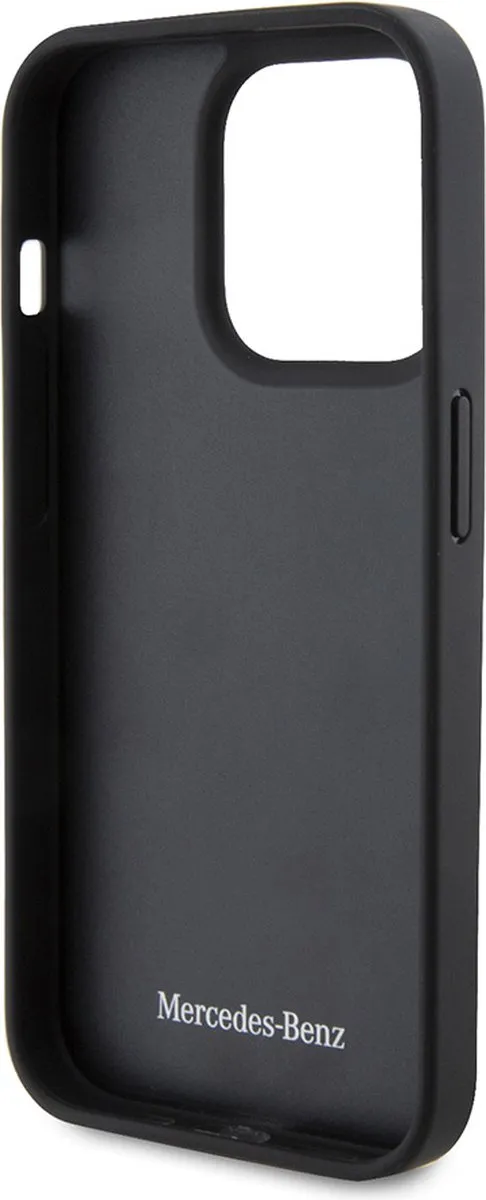 Mercedes-Benz iPhone 15 Pro Max Hoesje - Effen Zwart