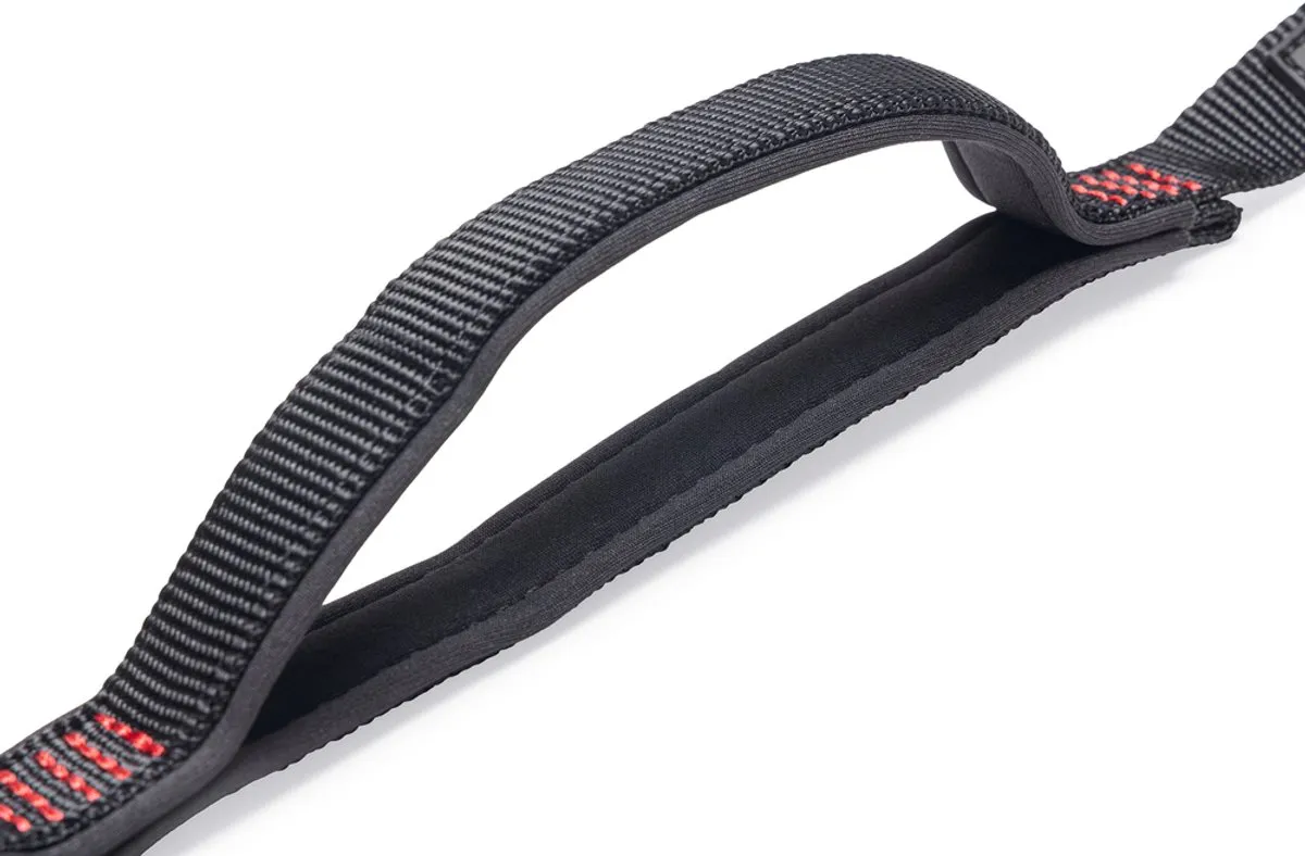 Beeztees Parinca Premium Elastische Looplijn - 120cm x 20mm Zwart - afbeelding 4 van 6