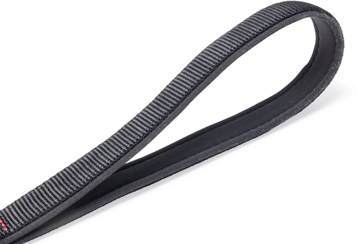 Beeztees Parinca Premium Elastische Looplijn - 120cm x 20mm Zwart - afbeelding 6 van 6