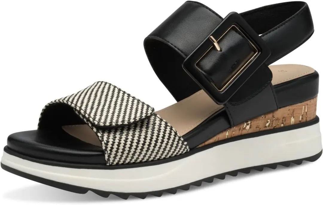 s.Oliver Dames Sandalen 5-28705-44 Zwart