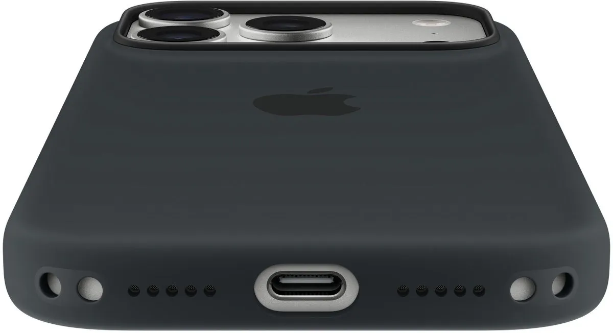 Apple iPhone 17 Pro Siliconenhoesje MagSafe MGFK4ZM/A - Zwart