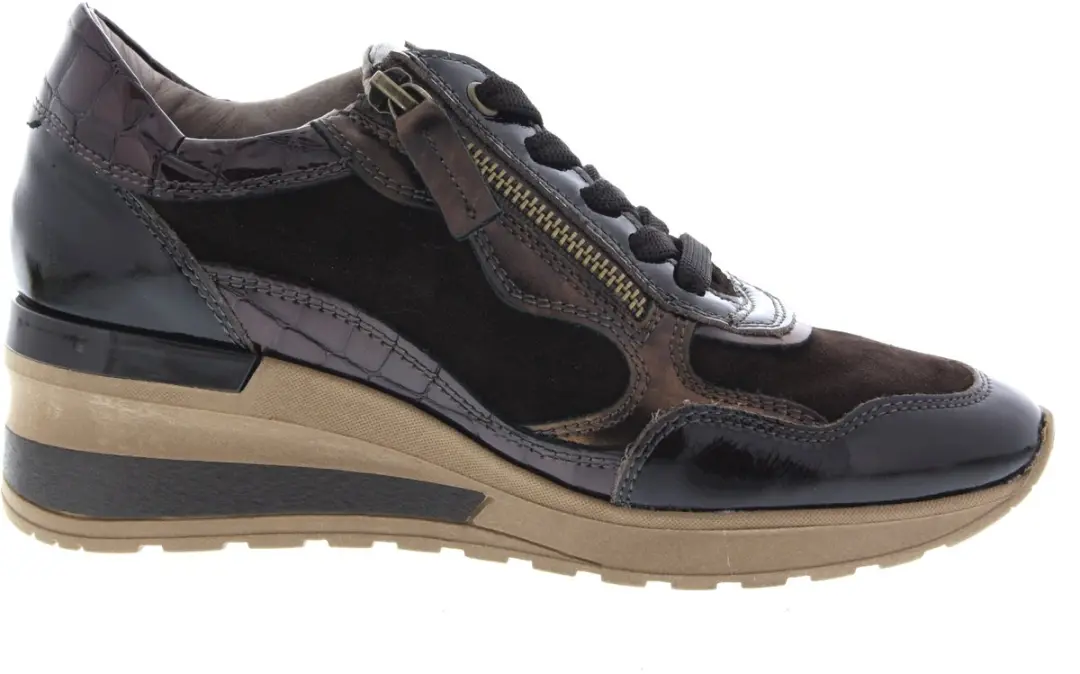Dames Sneakers Dl Sport 7164 Versione 0c Donkerbruin