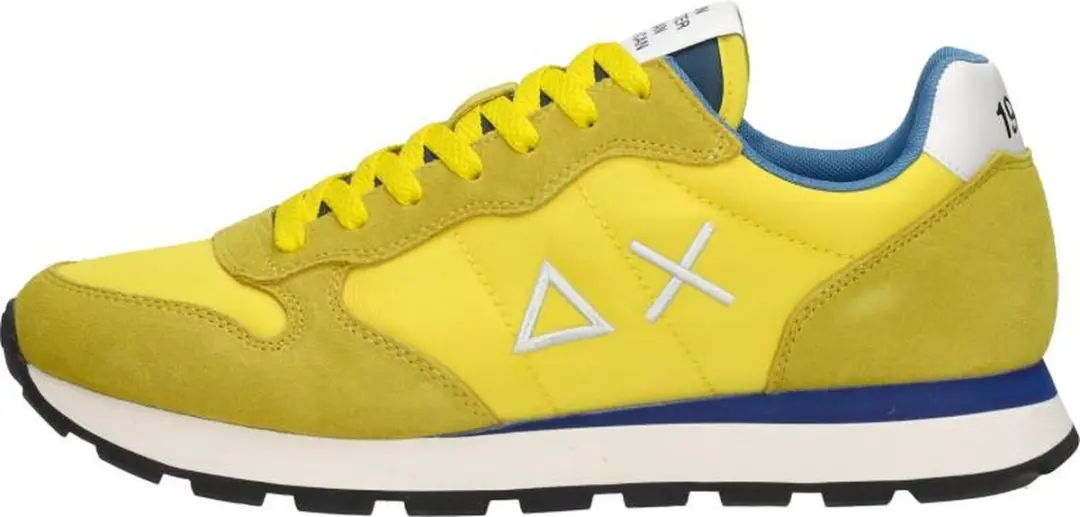 Sun68 Tom Solid Nylon Men Lage sneakers - Heren - Geel - Maat 41 - afbeelding 2 van 6