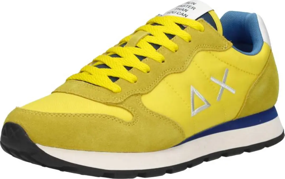 Sun68 Tom Solid Nylon Men Lage sneakers - Heren - Geel - Maat 41 - afbeelding 4 van 6