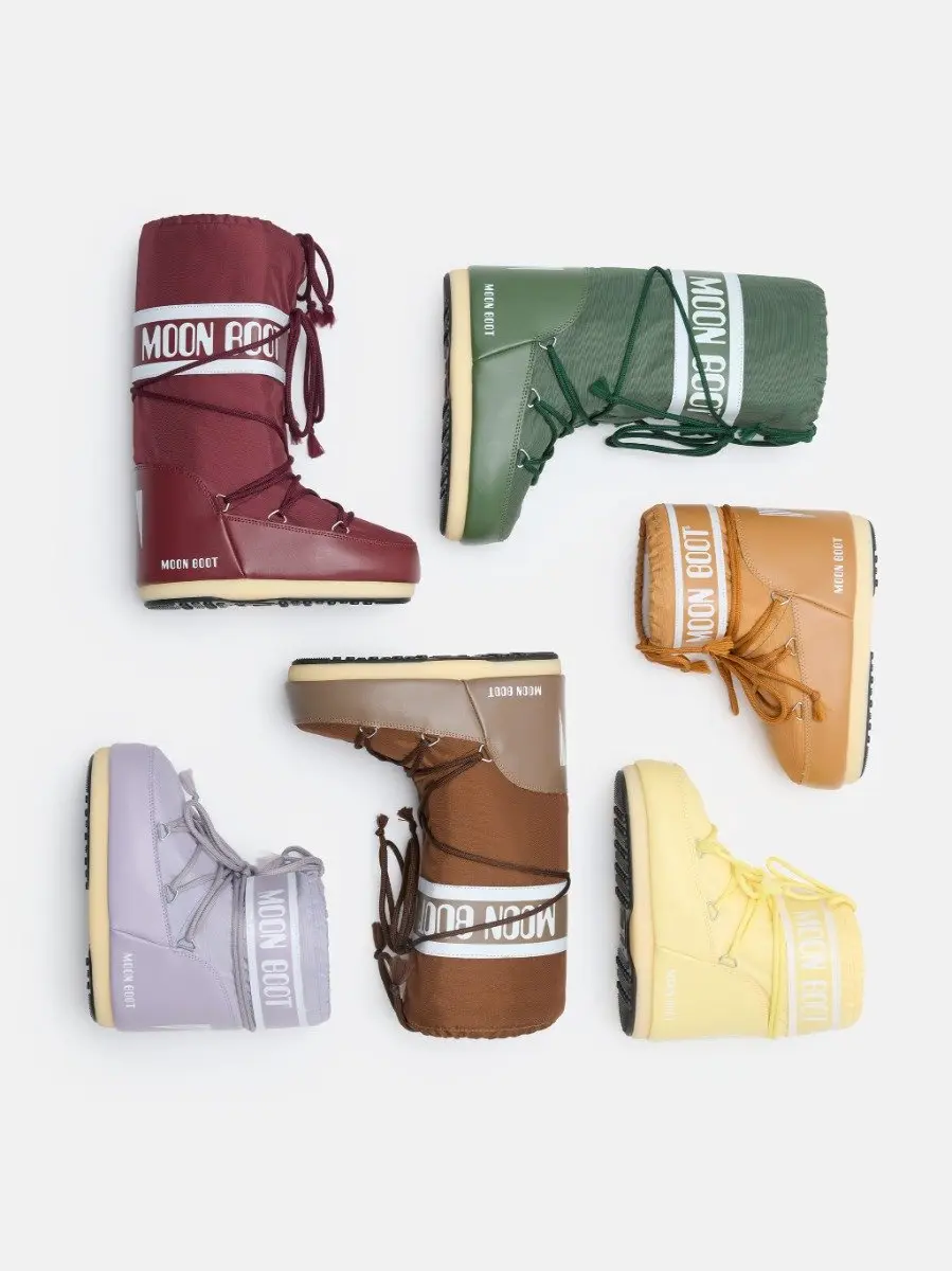 Moon Boot Icon Low sneeuwlaarzen - Paars - Maat 33-35 - afbeelding 5 van 6