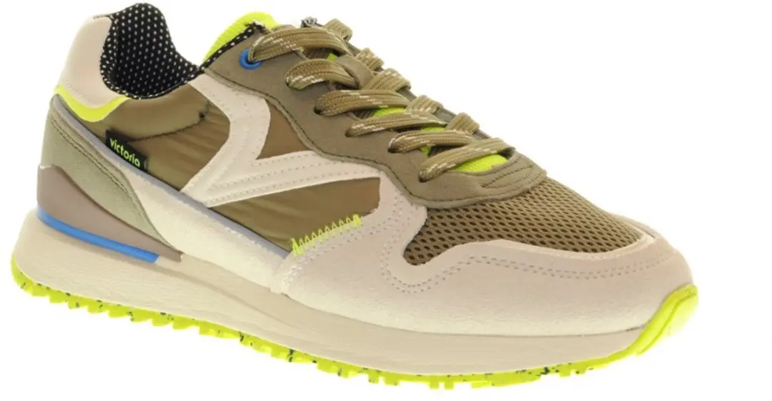 Victoria 8802113 Herensneaker - Multicolor Khaki - afbeelding 3 van 5