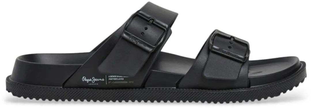 Pepe Jeans Ocean Brand Slippers Zwart EU 42 Man