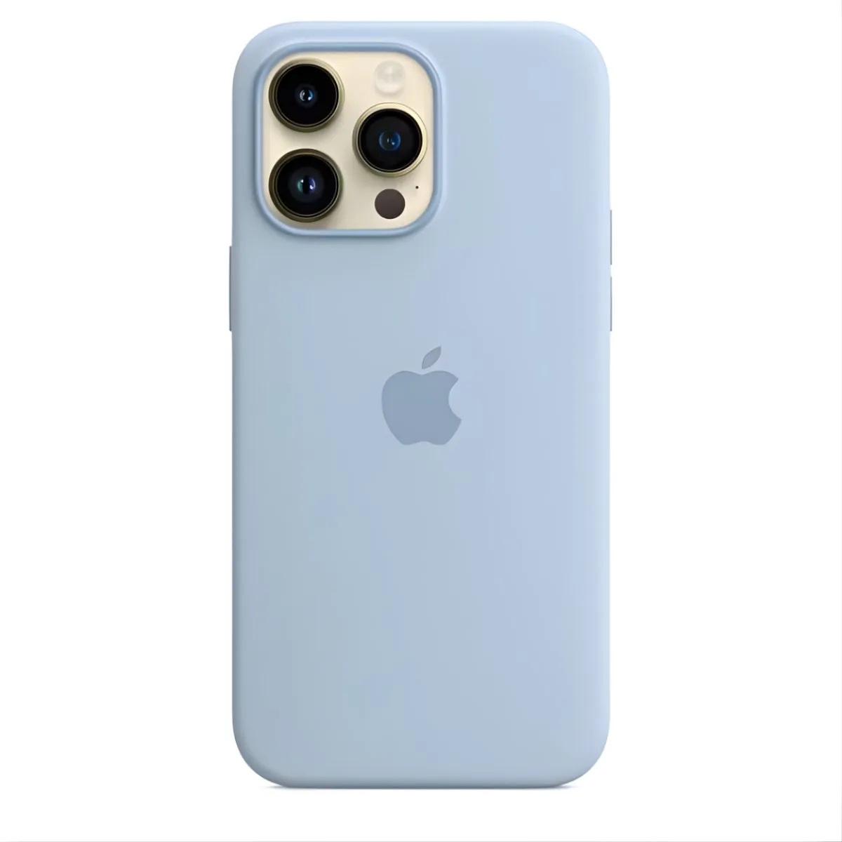 Apple Siliconen Hoesje MagSafe iPhone 14 Pro Max MQUP3ZM/A - Zachtblauw