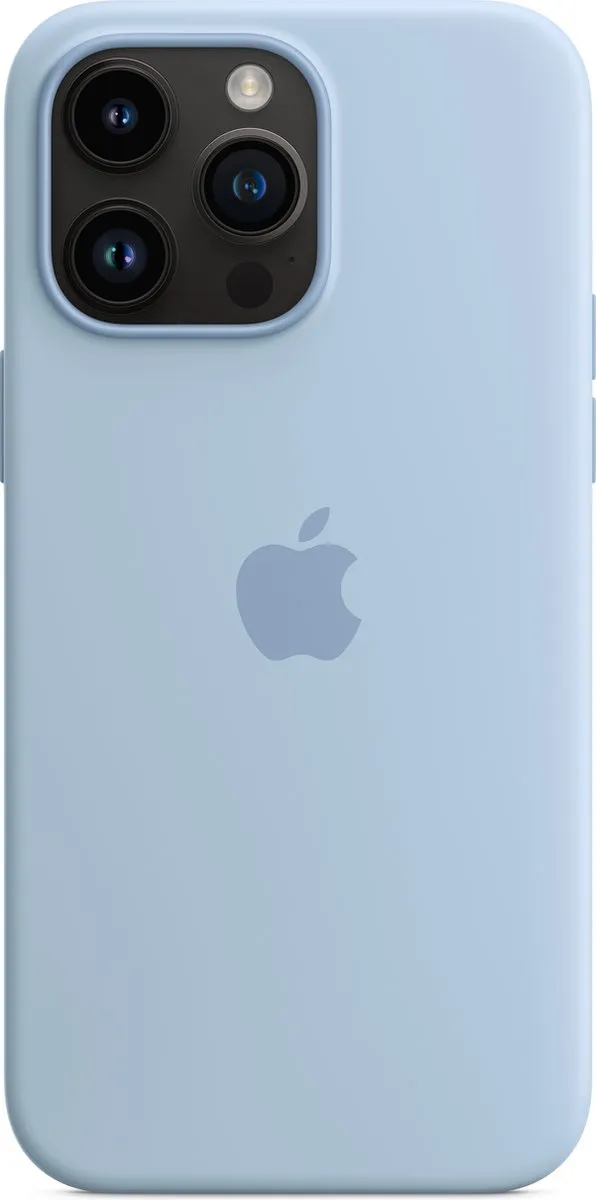 Apple Siliconen Hoesje MagSafe iPhone 14 Pro Max MQUP3ZM/A - Zachtblauw