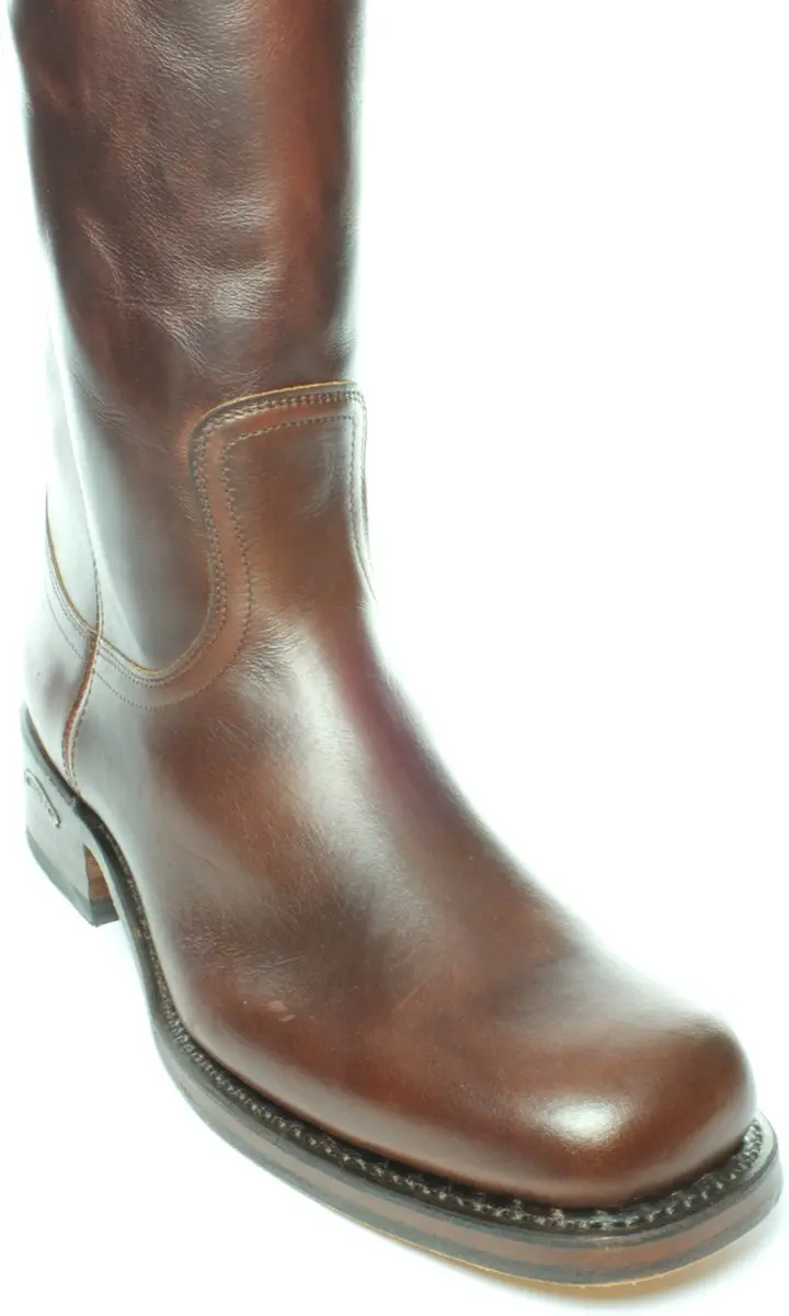 Sendra Boots 3162 Seahorse 84 Bruin Heren Basic Western Laars Ronde Neus Rechte