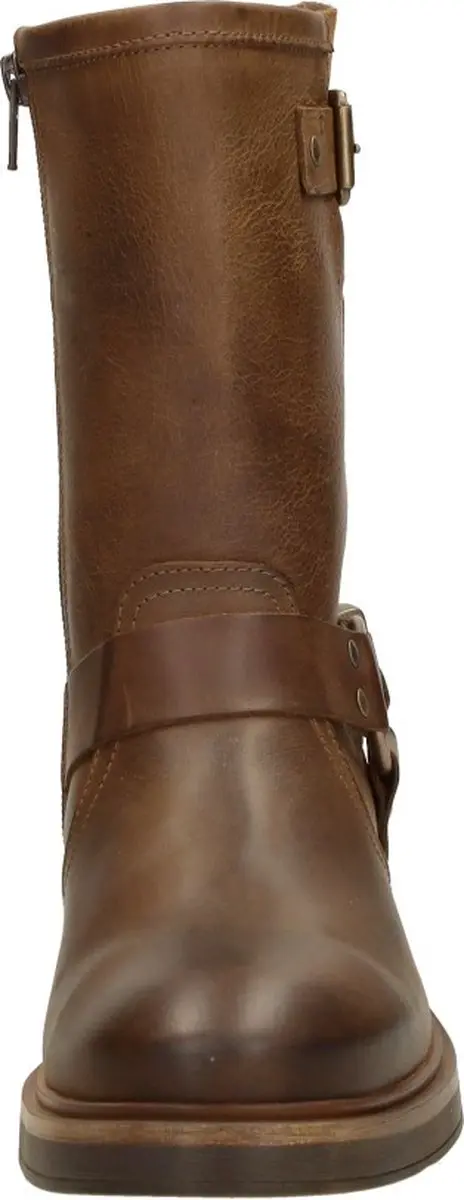 Palpa Vanity Enkellaarsjes Plat - Cognac - Maat 41 - afbeelding 6 van 6